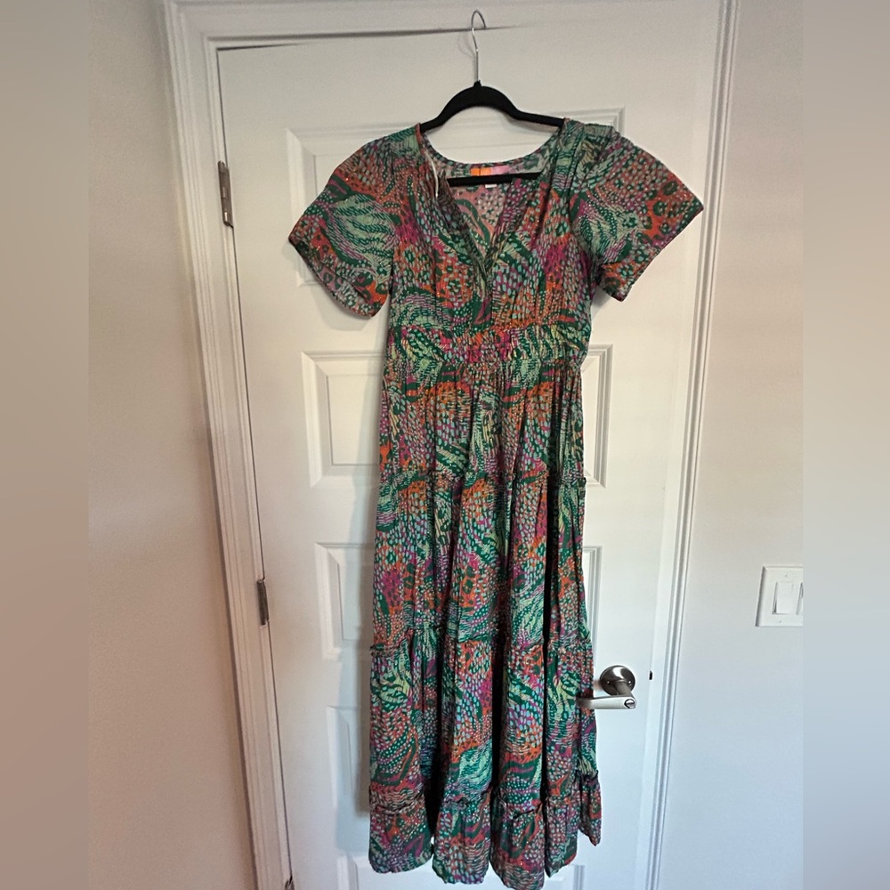 Colorful maxi dress